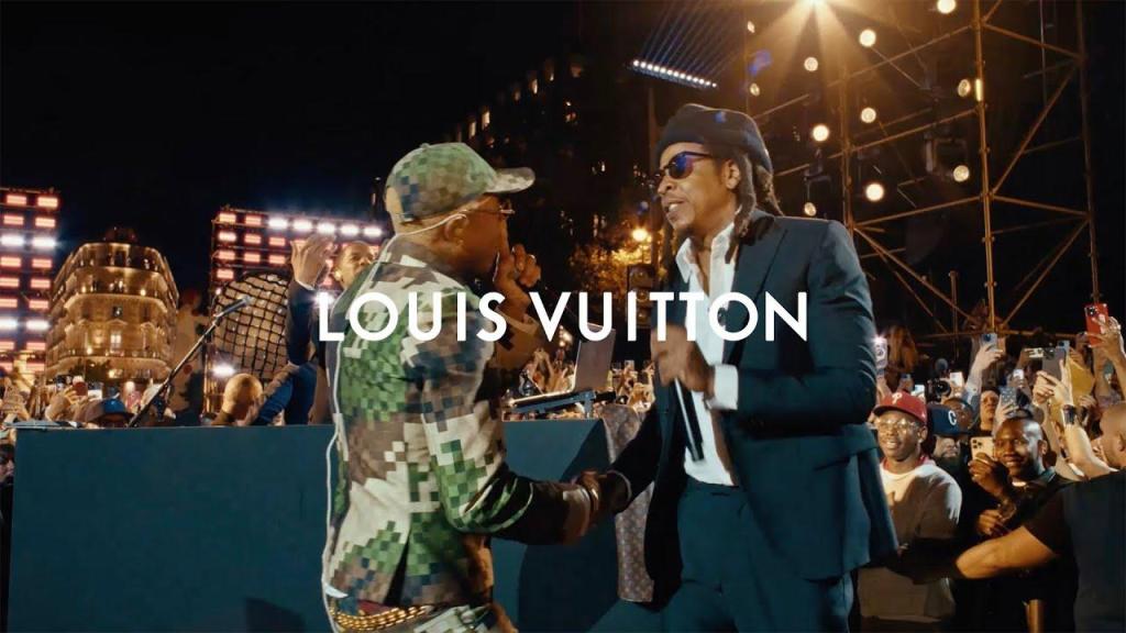 Jim Jones Vampin & Travelling In Louis Vuitton Monogramouflage
